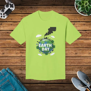 Earth Day Tee - Vibrant Eco Warrior Women’s T-shirt - Dipaliz - Lime Green / s - T-shirts