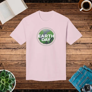Sustainable Earth Day Cotton T-shirt - Eco Style - Dipaliz - Pink / s - T-shirts