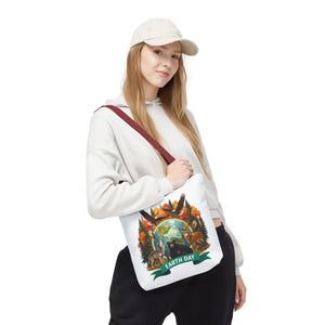 Eco-friendly Earth Day Forest Animals Tote Bag - Dipaliz - Bags