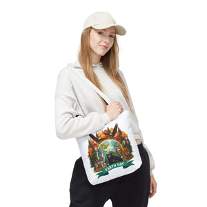 Eco-friendly Earth Day Forest Animals Tote Bag - Dipaliz - Bags