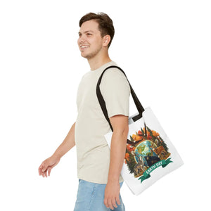 Eco-friendly Earth Day Forest Animals Tote Bag - Dipaliz - Bags