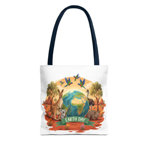 Eco-friendly Earth Day Wildlife Tote Bag - Dipaliz - Bags