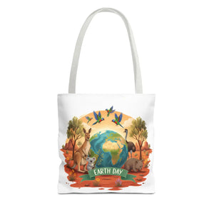 Eco-friendly Earth Day Wildlife Tote Bag - Dipaliz - Bags