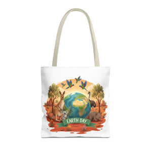 Eco-friendly Earth Day Wildlife Tote Bag - Dipaliz - Bags