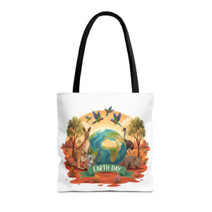 Eco-friendly Earth Day Wildlife Tote Bag - Dipaliz - Bags