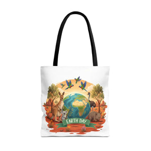 Eco-friendly Earth Day Wildlife Tote Bag - Dipaliz - Bags