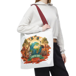 Eco-friendly Earth Day Wildlife Tote Bag - Dipaliz - Bags