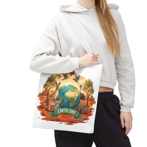 Eco-friendly Earth Day Wildlife Tote Bag - Dipaliz - Bags