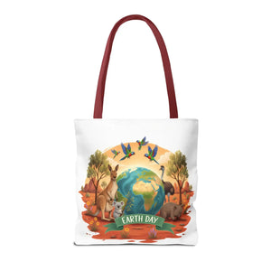 Eco-friendly Earth Day Wildlife Tote Bag - Dipaliz - Bags