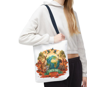 Eco-friendly Earth Day Wildlife Tote Bag - Dipaliz - Bags