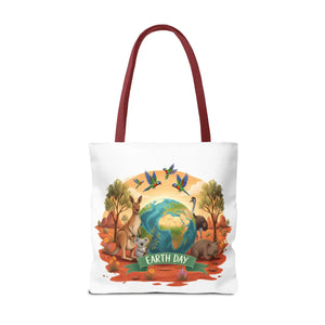 Eco-friendly Earth Day Wildlife Tote Bag - Dipaliz - Bags