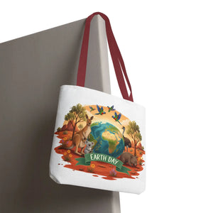 Eco-friendly Earth Day Wildlife Tote Bag - Dipaliz - Bags