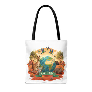 Eco-friendly Earth Day Wildlife Tote Bag - Dipaliz - Bags