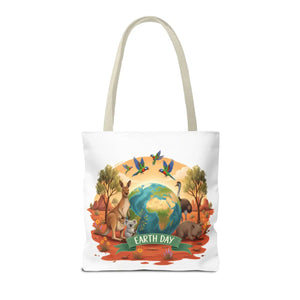 Eco-friendly Earth Day Wildlife Tote Bag - Dipaliz - Bags