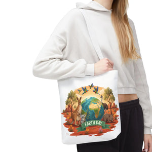 Eco-friendly Earth Day Wildlife Tote Bag - Dipaliz - Bags