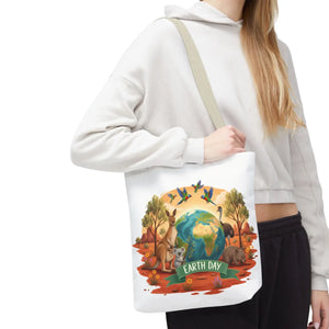 Eco-friendly Earth Day Wildlife Tote Bag - Dipaliz - Bags