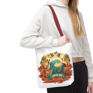 Eco-friendly Earth Day Wildlife Tote Bag - Dipaliz - Bags