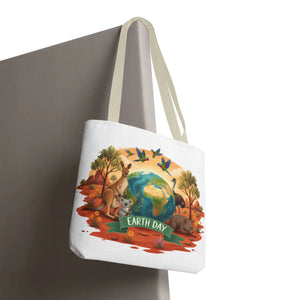 Eco-friendly Earth Day Wildlife Tote Bag - Dipaliz - Bags