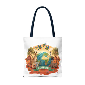 Eco-friendly Earth Day Wildlife Tote Bag - Dipaliz - Bags