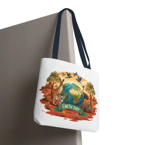 Eco-friendly Earth Day Wildlife Tote Bag - Dipaliz - Bags