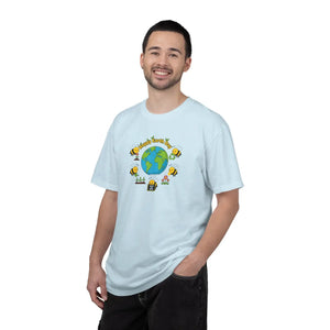 Soft Bees Eco Graphic Tee - Heavyweight Cotton - Dipaliz - T-shirts