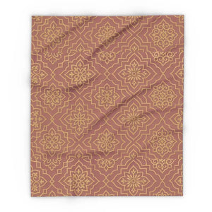 Arctic Fleece Blanket - Earthy Boho Style Comfort - Dipaliz - 50’’ × 60’’ - Blankets