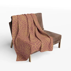 Arctic Fleece Blanket - Earthy Boho Style Comfort - Dipaliz - Blankets