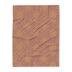 Arctic Fleece Blanket - Earthy Boho Style Comfort - Dipaliz - Blankets