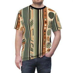 Earthy Pattern Unisex Bohemian Style Shirt for Nature Lovers - Dipaliz - T-shirts