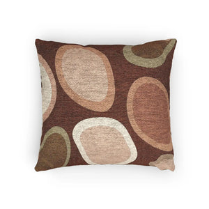 Boho Earthy Woven Pillow - Cozy Living Room Accent - Dipaliz - Throw Pillows