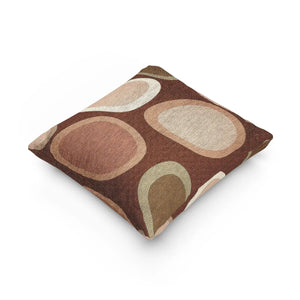 Boho Earthy Woven Pillow - Cozy Living Room Accent - Dipaliz - Throw Pillows