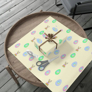 Easter Bunny Gift Wrap Papers - Vibrant Festive Design - Dipaliz - Wrapping Paper