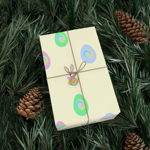 Easter Bunny Gift Wrap Papers - Vibrant Festive Design - Dipaliz - Wrapping Paper
