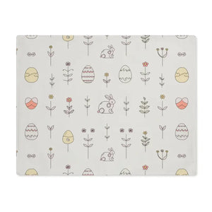 Easter Bunny Dining Table Placemats - Festive Cotton - Dipaliz - 18’’ × 14’’