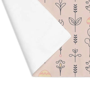 Bunny Placemat - Vibrant Cotton Dining Table Decor - Dipaliz - 18’’ × 14’’ - Placemats