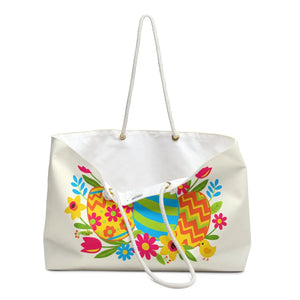 Floral Chick Design Blooms Weekender Bag - Easter - Dipaliz - Tote Bags