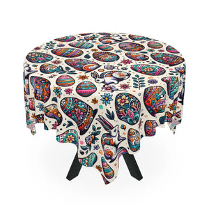 Easter Eggs Tablecloth – Polyester Spring Decor - Dipaliz - Tablecloths
