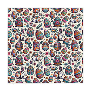 Easter Eggs Tablecloth – Polyester Spring Decor - Dipaliz - Tablecloths