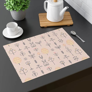 Bunny Placemat – Cotton Easter Dining Decor - Dipaliz - Placemats
