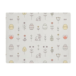 Easter Bunny Dining Table Placemats - Festive Cotton Set - Dipaliz - 18’’ × 14’’ - Home Decor