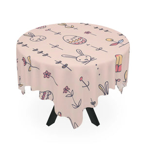 Easter Bunny Tablecloth – Polyester Decor - Dipaliz - Tablecloths