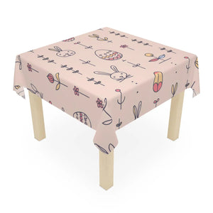 Easter Bunny Tablecloth – Polyester Decor - Dipaliz - Tablecloths