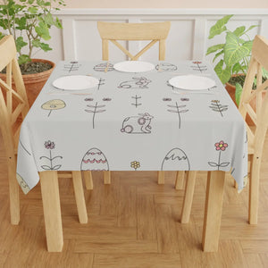 Easter Bunny Tablecloth – Elegant Home Decor - Dipaliz - Tablecloths
