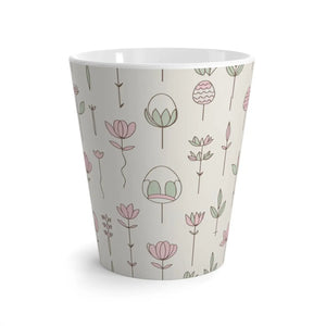 Floral Easter Egg Latte Mug - Ceramic 12oz Spring - Dipaliz - Mugs