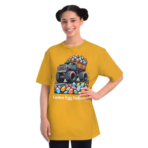Easter Eggs Truck Organic Tee - Colorful Comfort Style - Dipaliz - Beehive / s - T-shirts