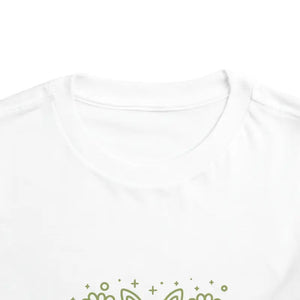 Bunny Toddler Tee - Colorful Short Sleeve Easter Shirt - Dipaliz - Baby & Tops