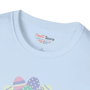 Soft Cotton T-shirt Easter Pastel Egg Cluster - Dipaliz - T-shirts