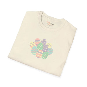 Soft Cotton T-shirt Easter Pastel Egg Cluster - Dipaliz - T-shirts