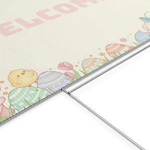 Easter Bunny Plastic Yard Sign - Egg Welcome Spring Decor - Dipaliz - Home