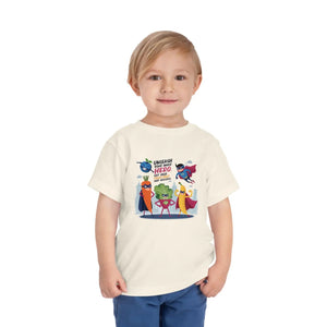Soft Cotton Toddler T-shirt - Veggie Fun Design - Dipaliz - T-shirts